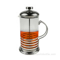 650mL Stainless Steel Bottom French Press Coffee Maker